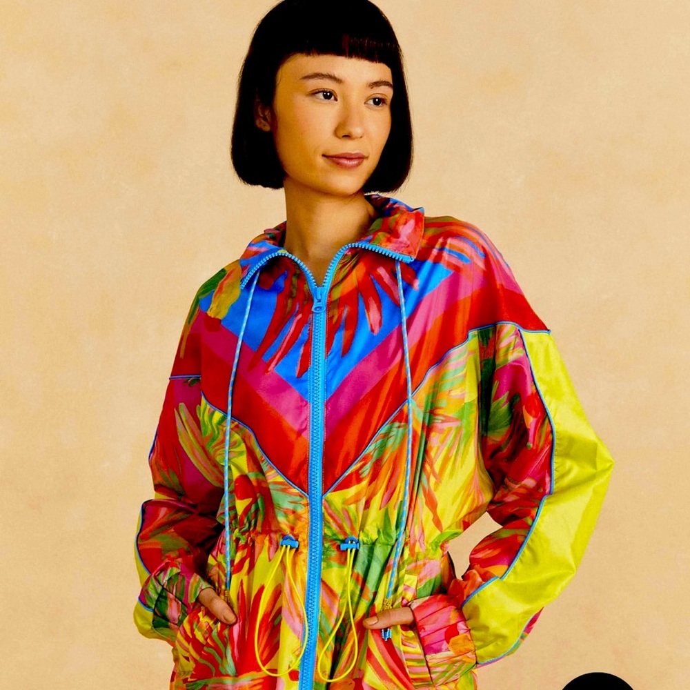 FARM RIO WINDBREAKER::Only worn a few times, great condition-like new!